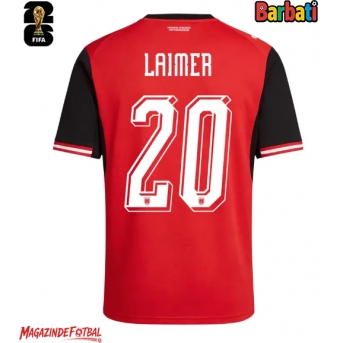 Austria Konrad Laimer #20 Tricou Fotbal Replică Mondial 2026 Barbati Acasa